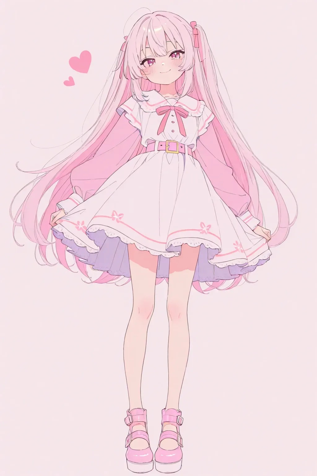 ガーリーピンクちゃん《SeaArt》