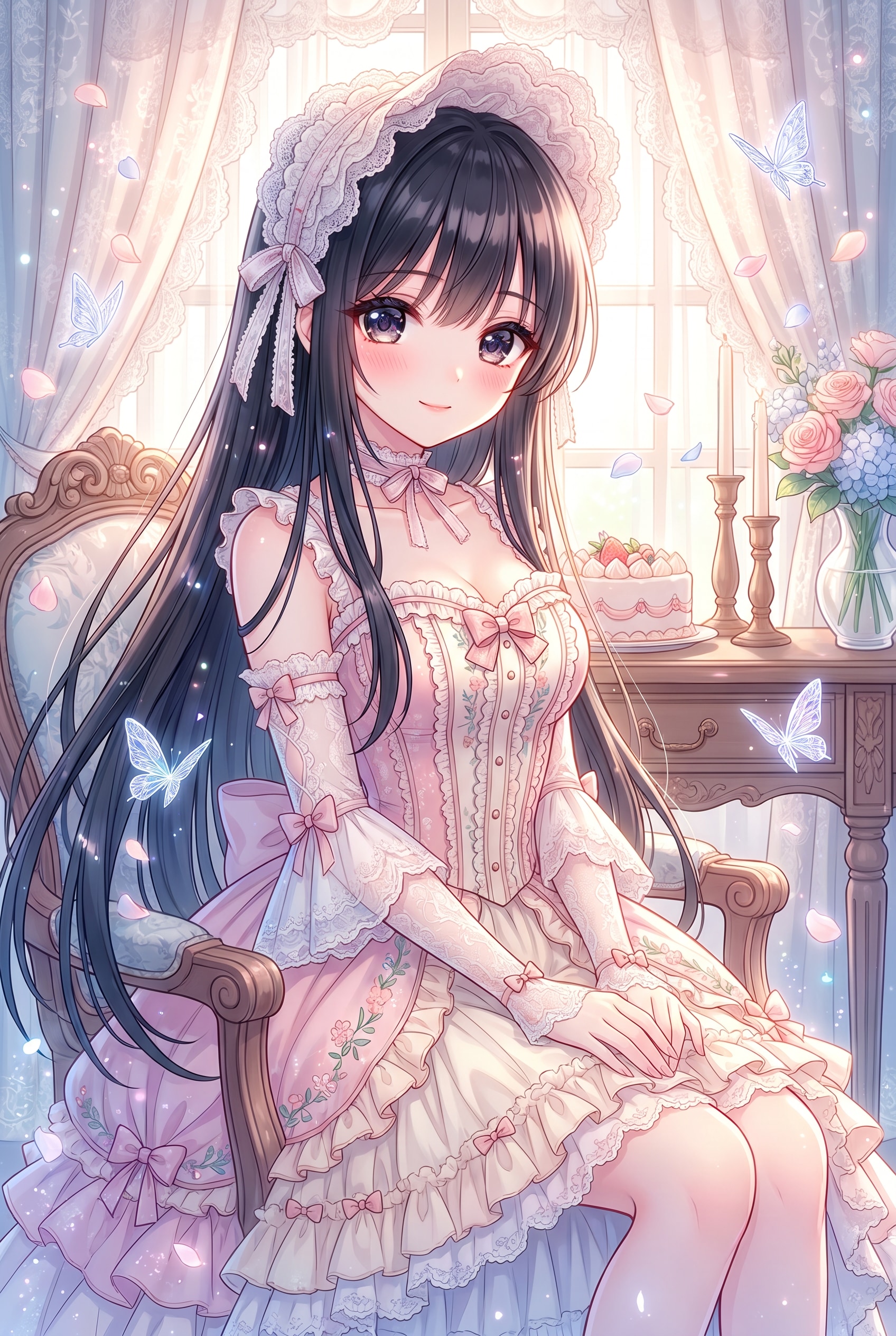 薄暮の花宴 | の人気AIイラスト・グラビア