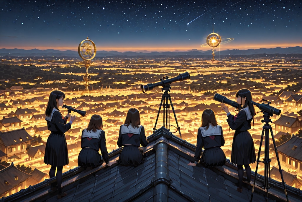 光都の流星観測