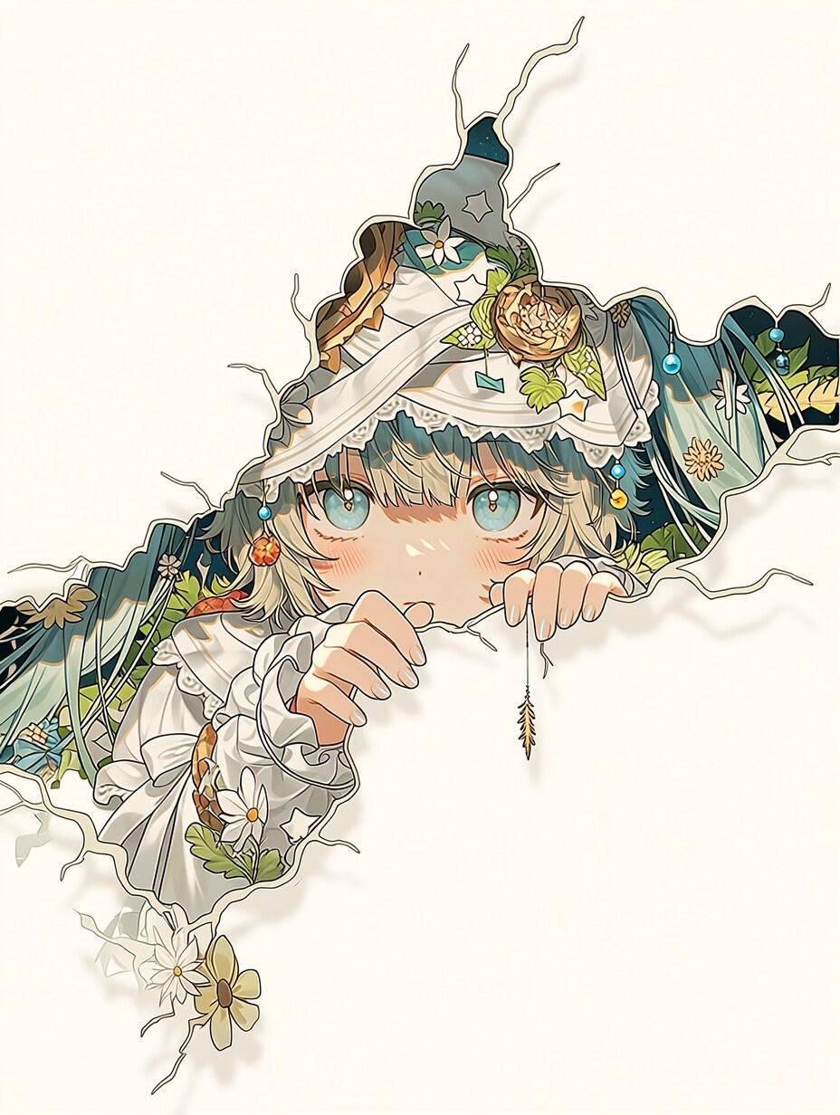 のぞき見 | の人気AIイラスト・グラビア