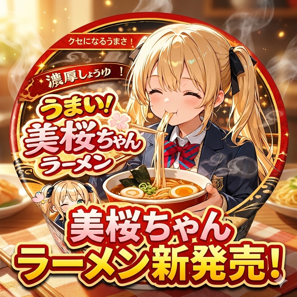 美桜ちゃんラーメン、新発売！！