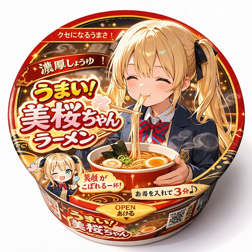 美桜ちゃんラーメン、新発売！！