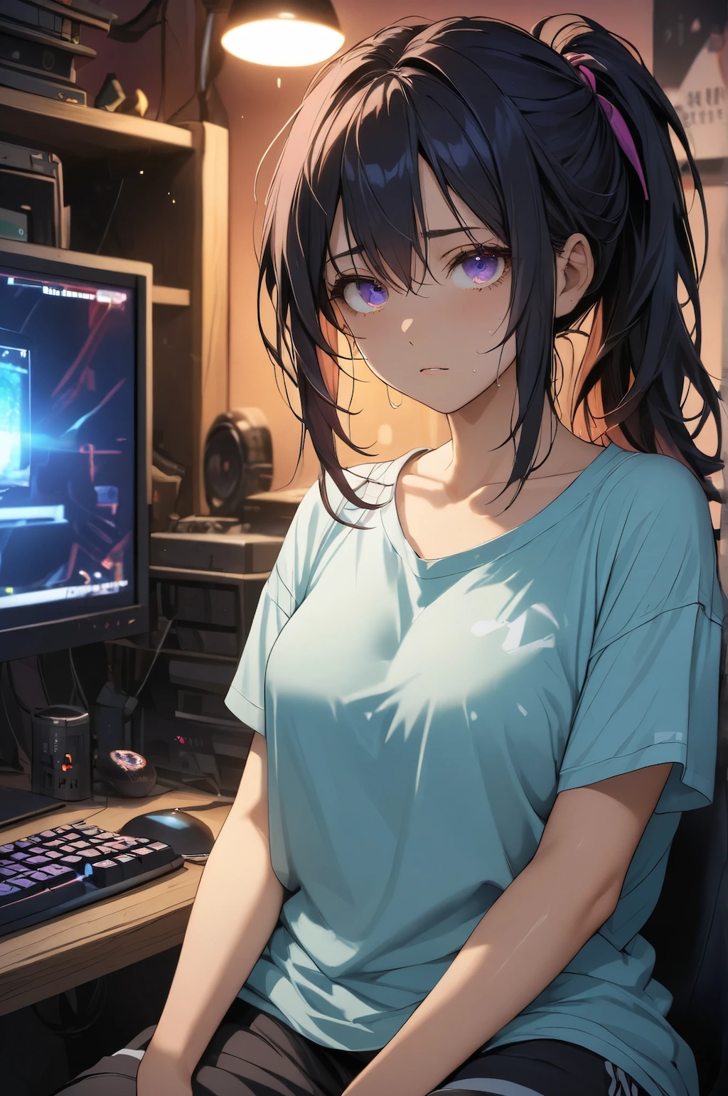 …ヤダ、行かない…