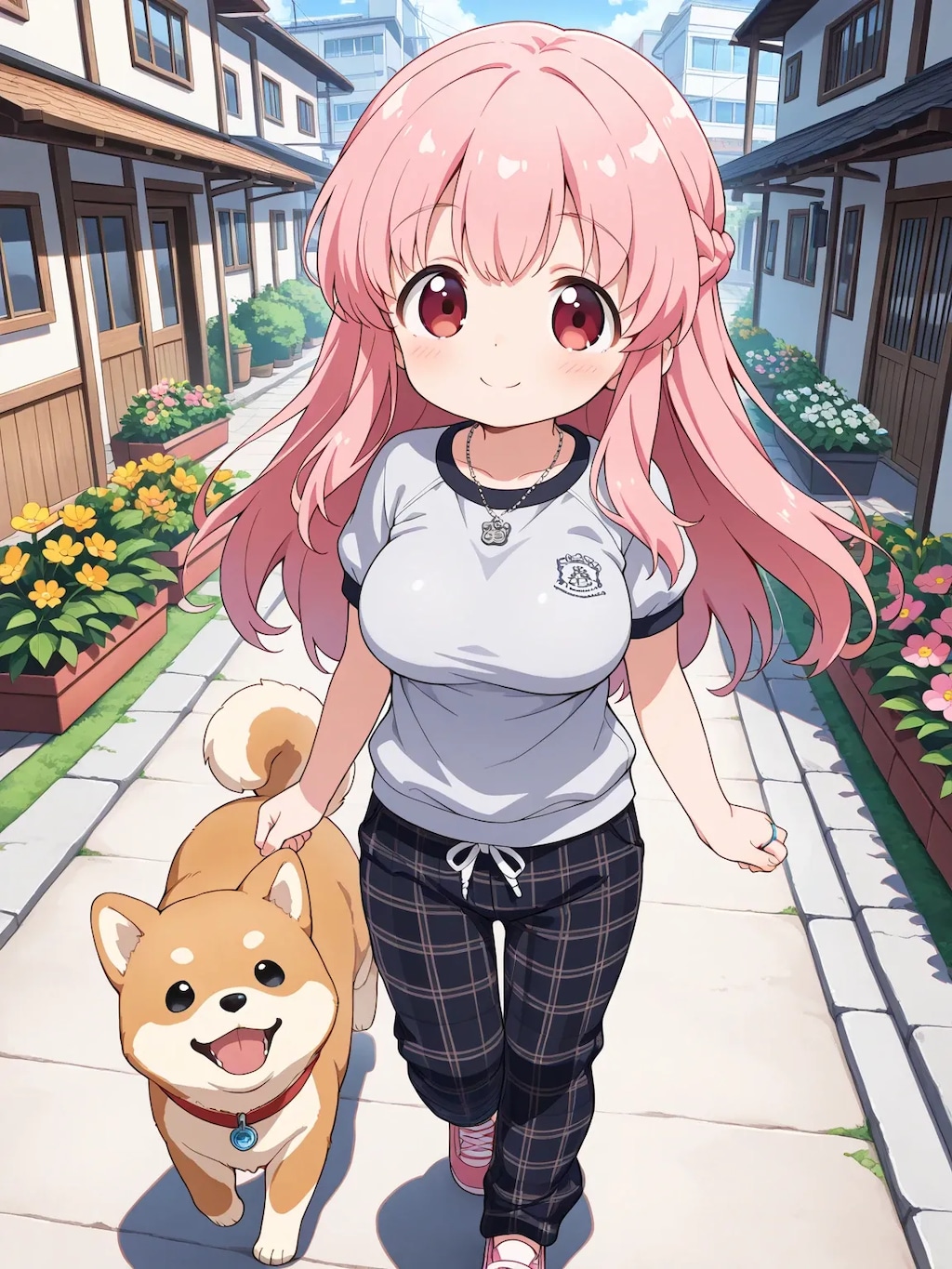 りなちゃんとわんこ