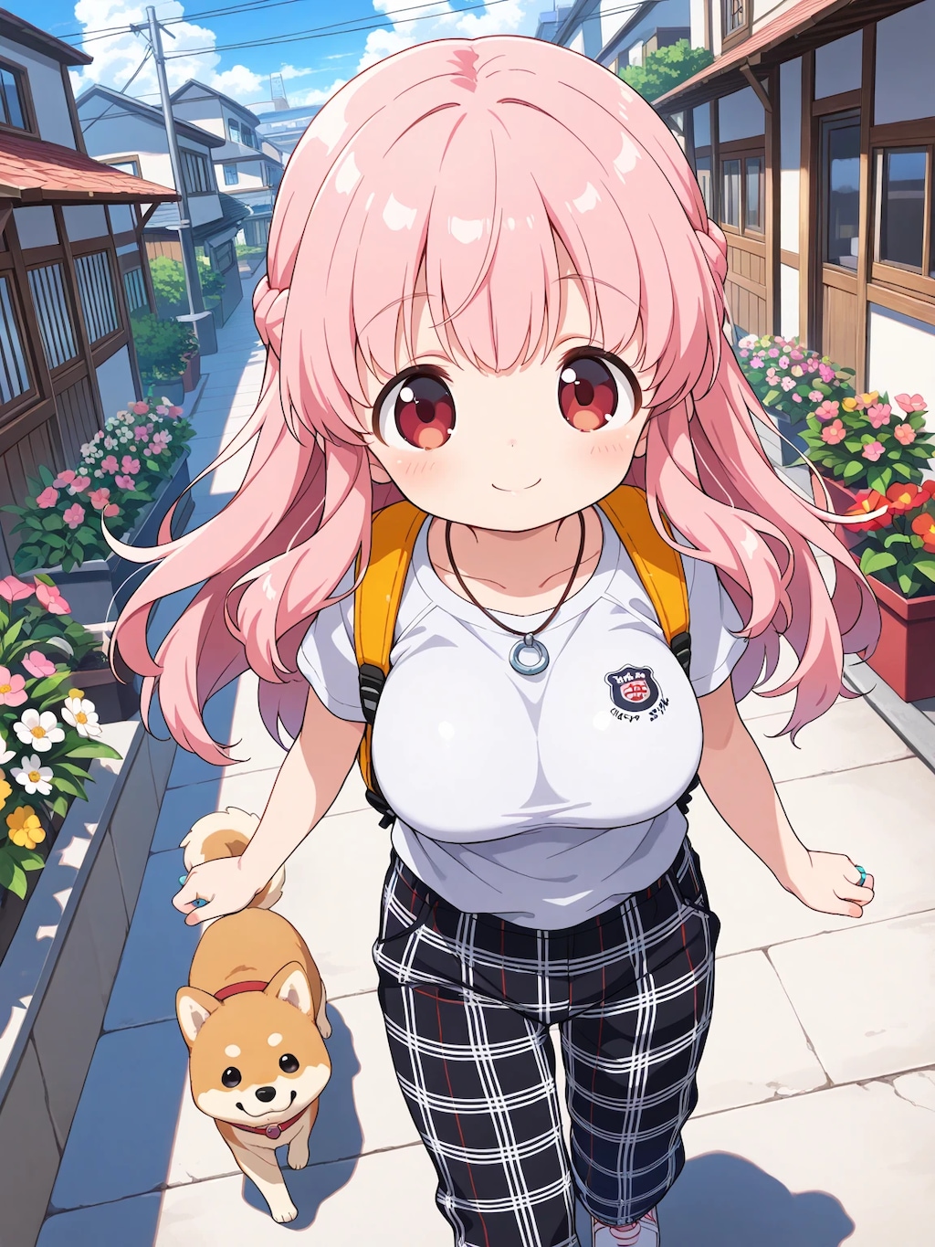 りなちゃんとわんこ