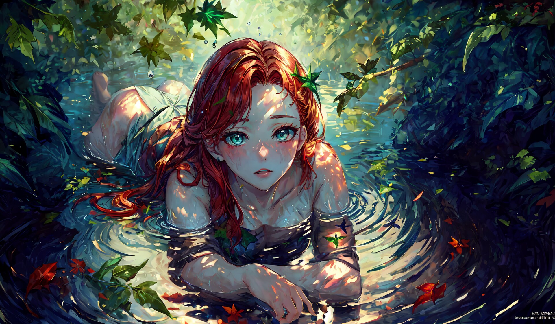 水没美女(２次)