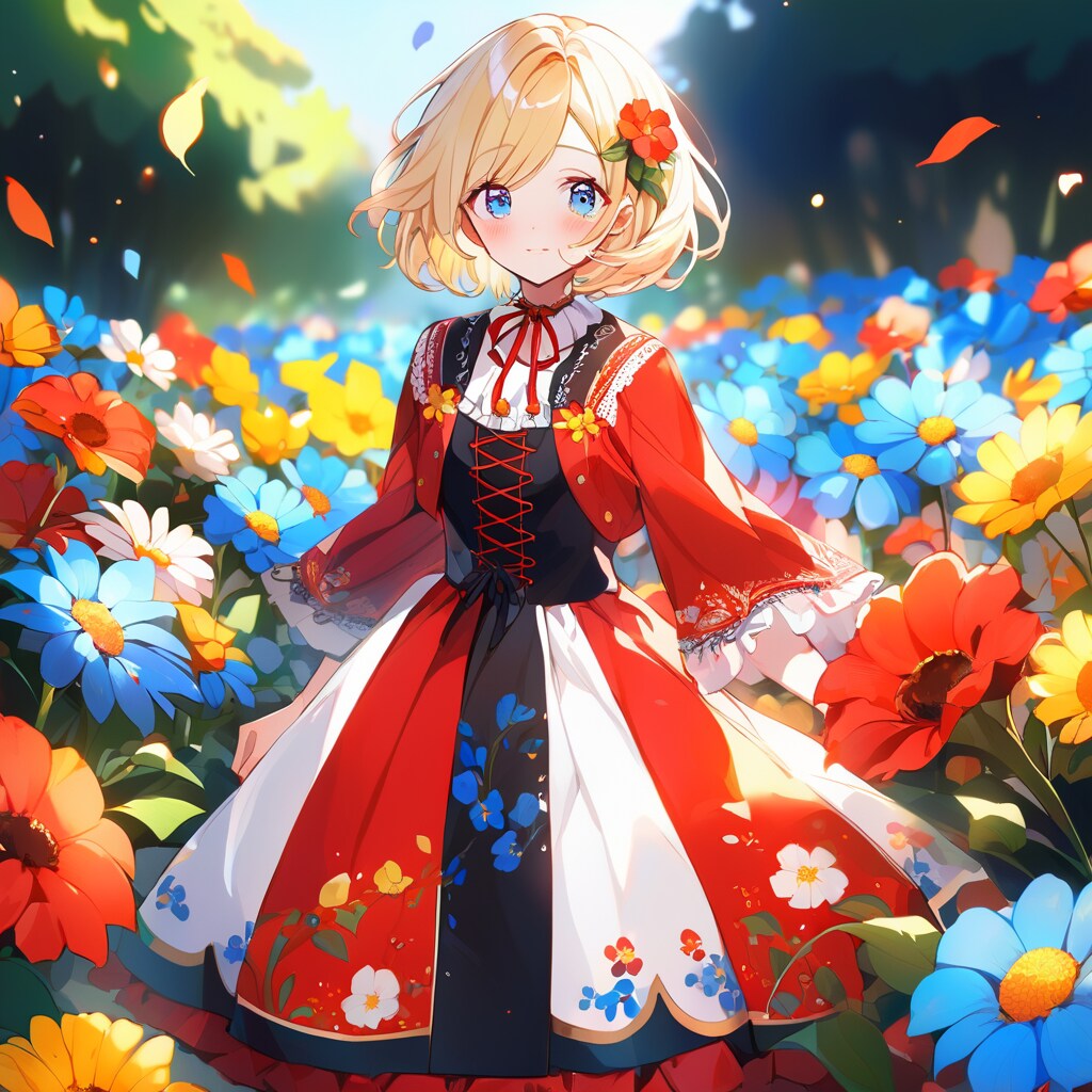 フラワーガ―デン「葡萄牙」 | の人気AIイラスト・グラビア