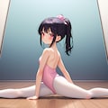 開脚バレエ少女 2枚目
