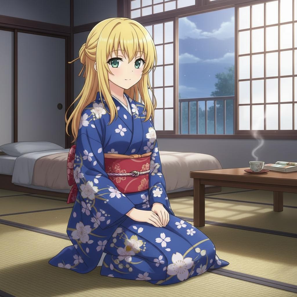 浴衣のソウリンちゃん