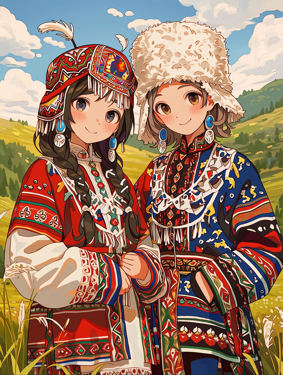 草原少女169