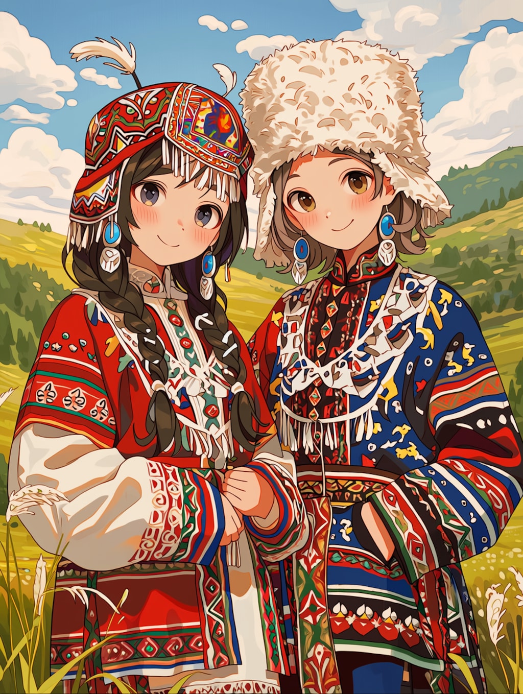 草原少女169