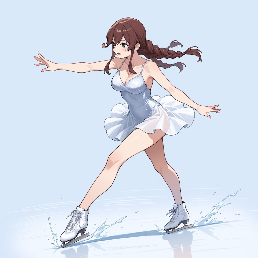 on the ice
