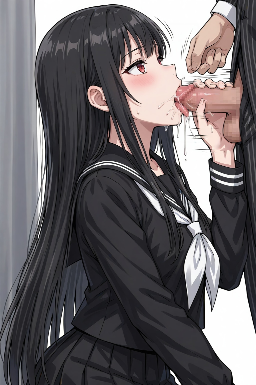 瑠璃あかね　フェラ
