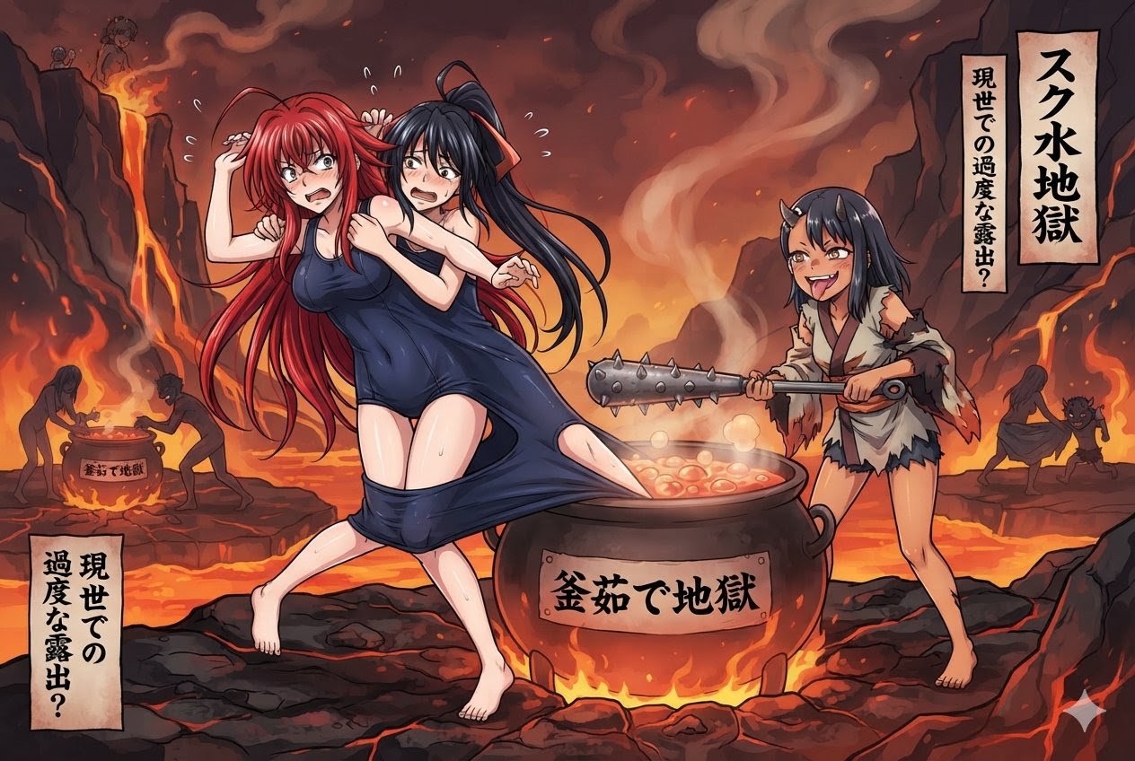 スク水地獄絵図