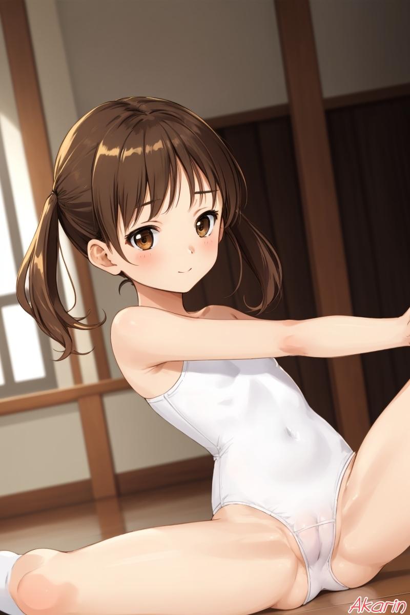 バレエレッスン開脚