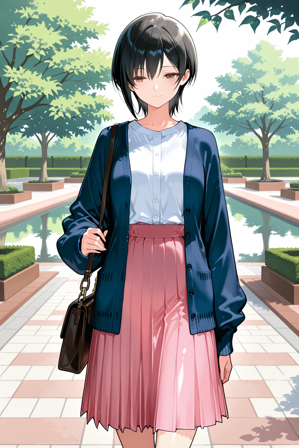 みっちゃん　公園散歩 | の人気AIイラスト・グラビア