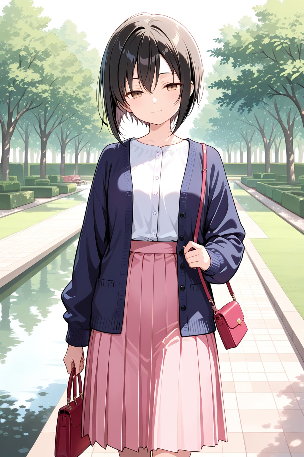 みっちゃん　公園散歩