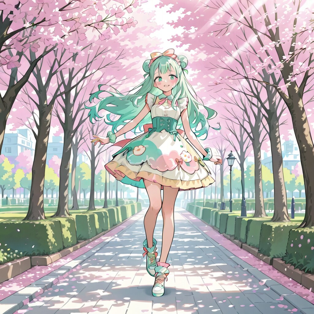 春色コーデ