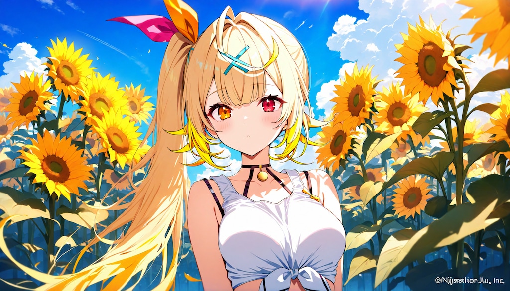 ひまわり畑 - 星川サラ / にじさんじ