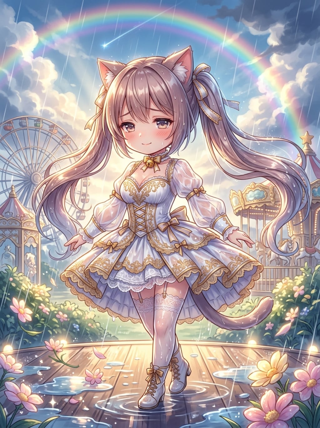 夕日