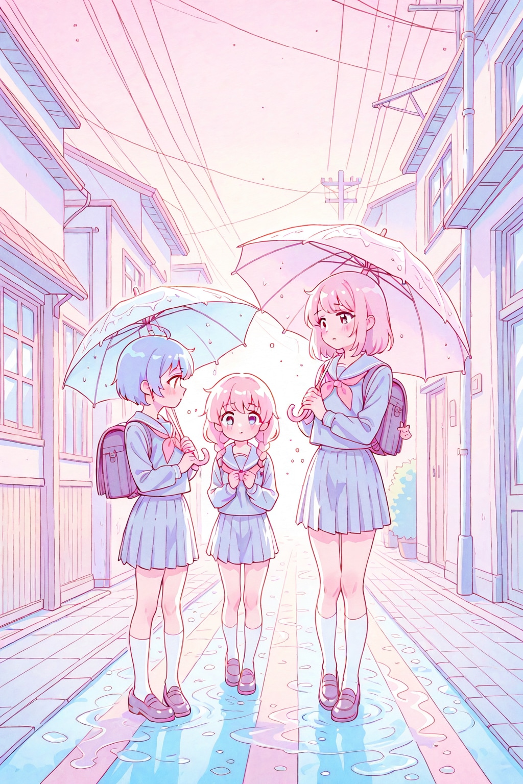 傘を忘れて