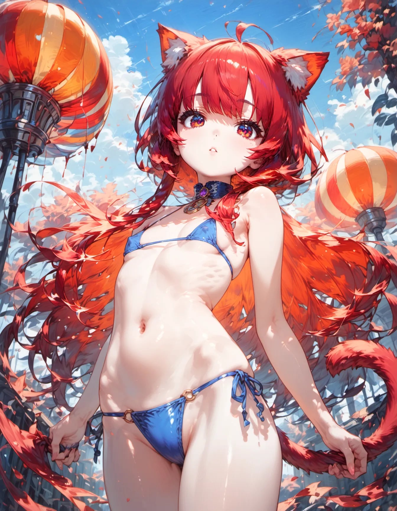 Foxfire Beneath the Autumn Sky