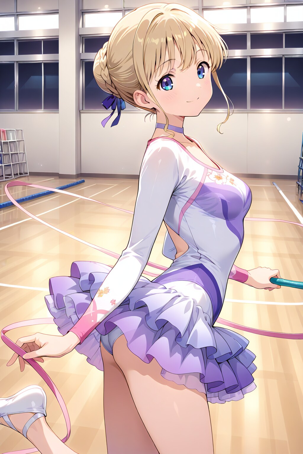 新体操部の瑛梨ちゃん（プロンプト改変版その6）