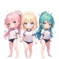 体操服ブルマ×3人組２ 11枚目