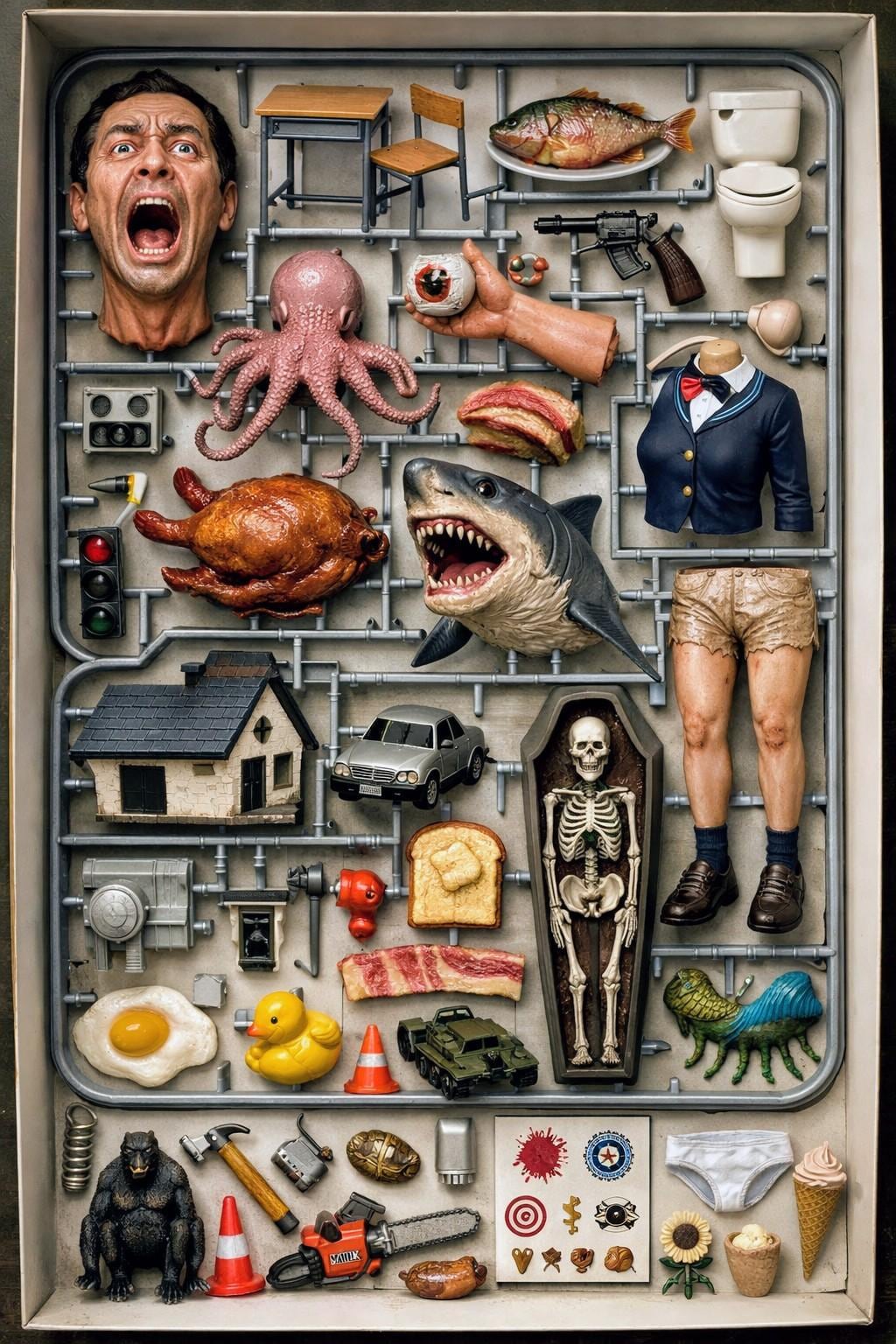 たのしい不条理プラモ🤖