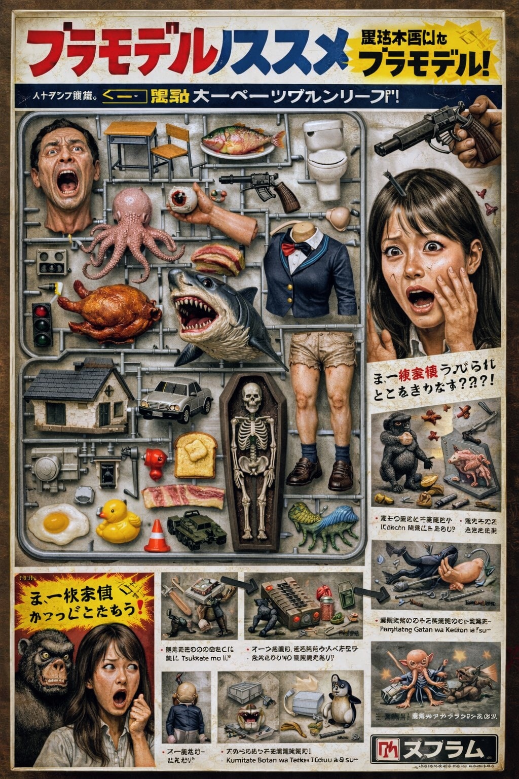 たのしい不条理プラモ🤖