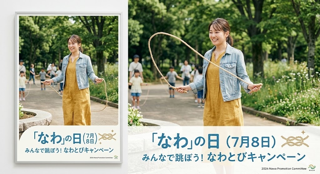 「なわ」の日（7月8日 記念日）