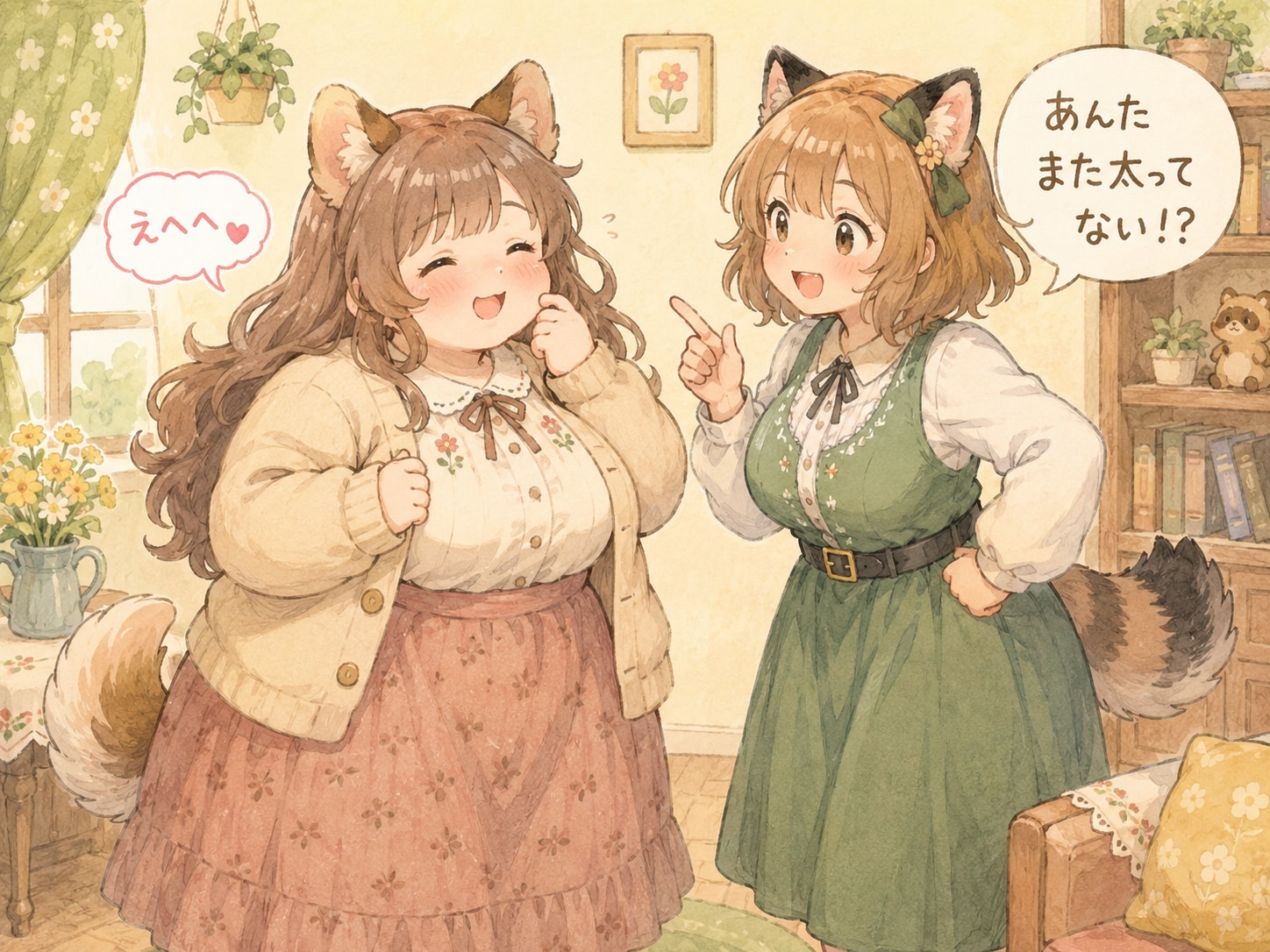 また太っちゃった…