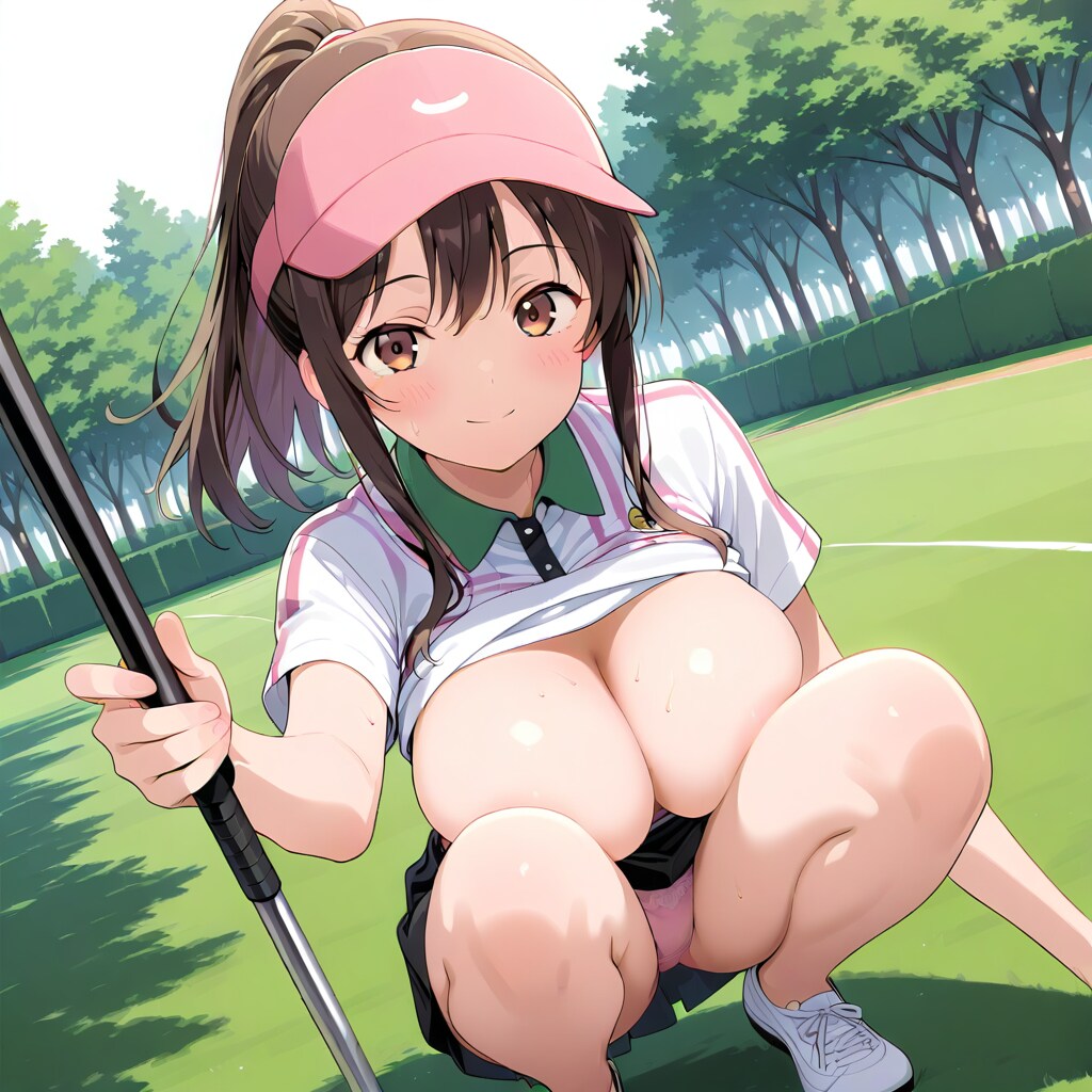 ゴルフ女子３