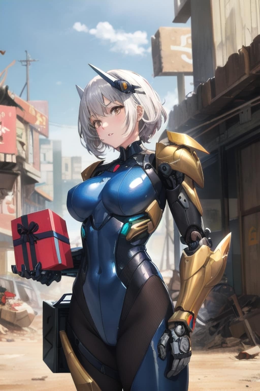 義体さんから感謝の心を