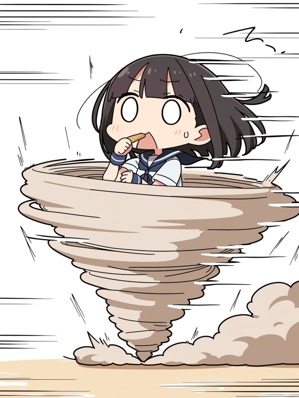 下半身が渦巻きになるやつ