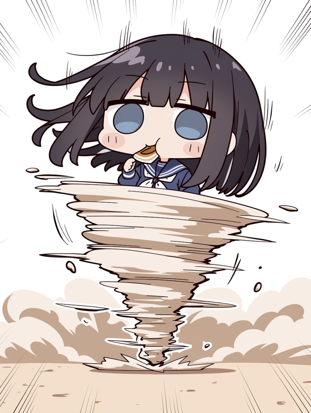 下半身が渦巻きになるやつ