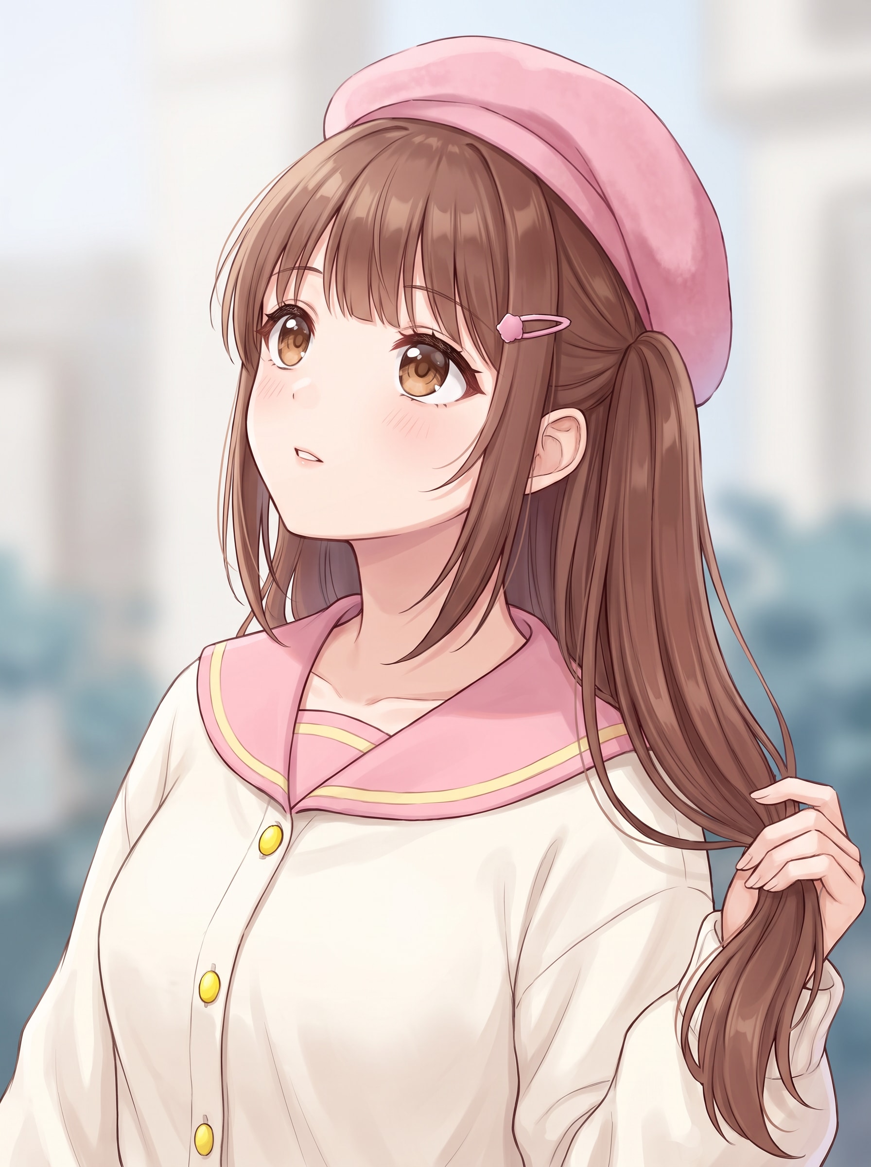 桜霞翠瞳少女 | の人気AIイラスト・グラビア