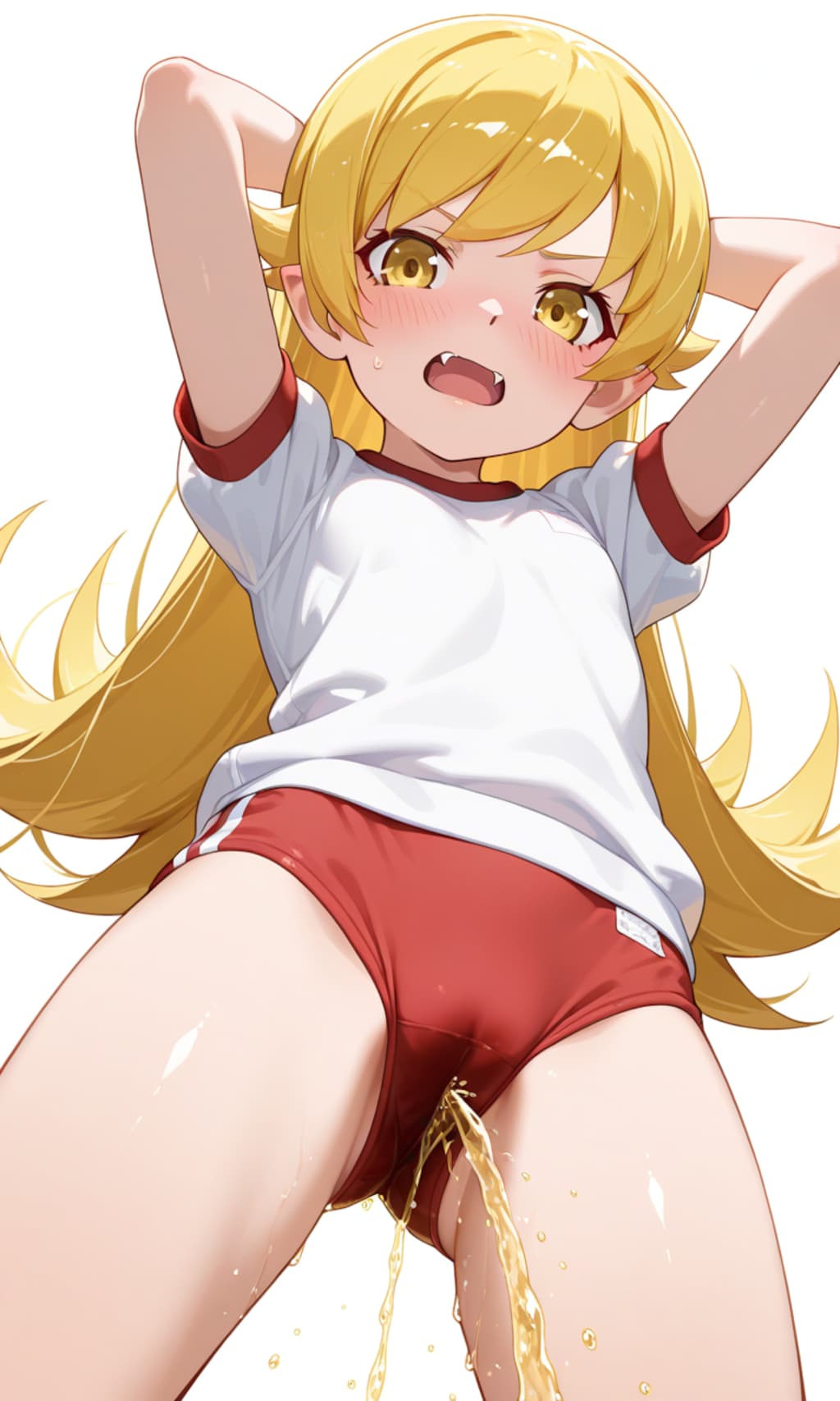 ブルマお漏らし「忍〇忍」