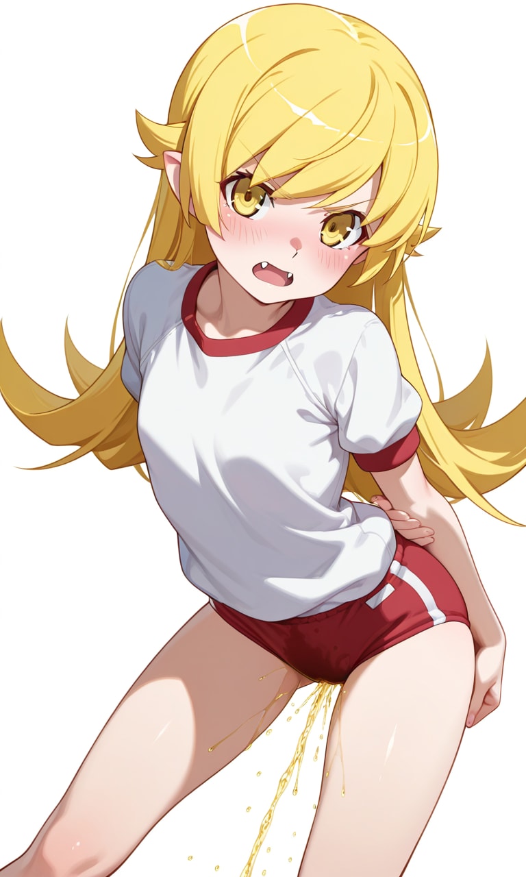 ブルマお漏らし「忍〇忍」