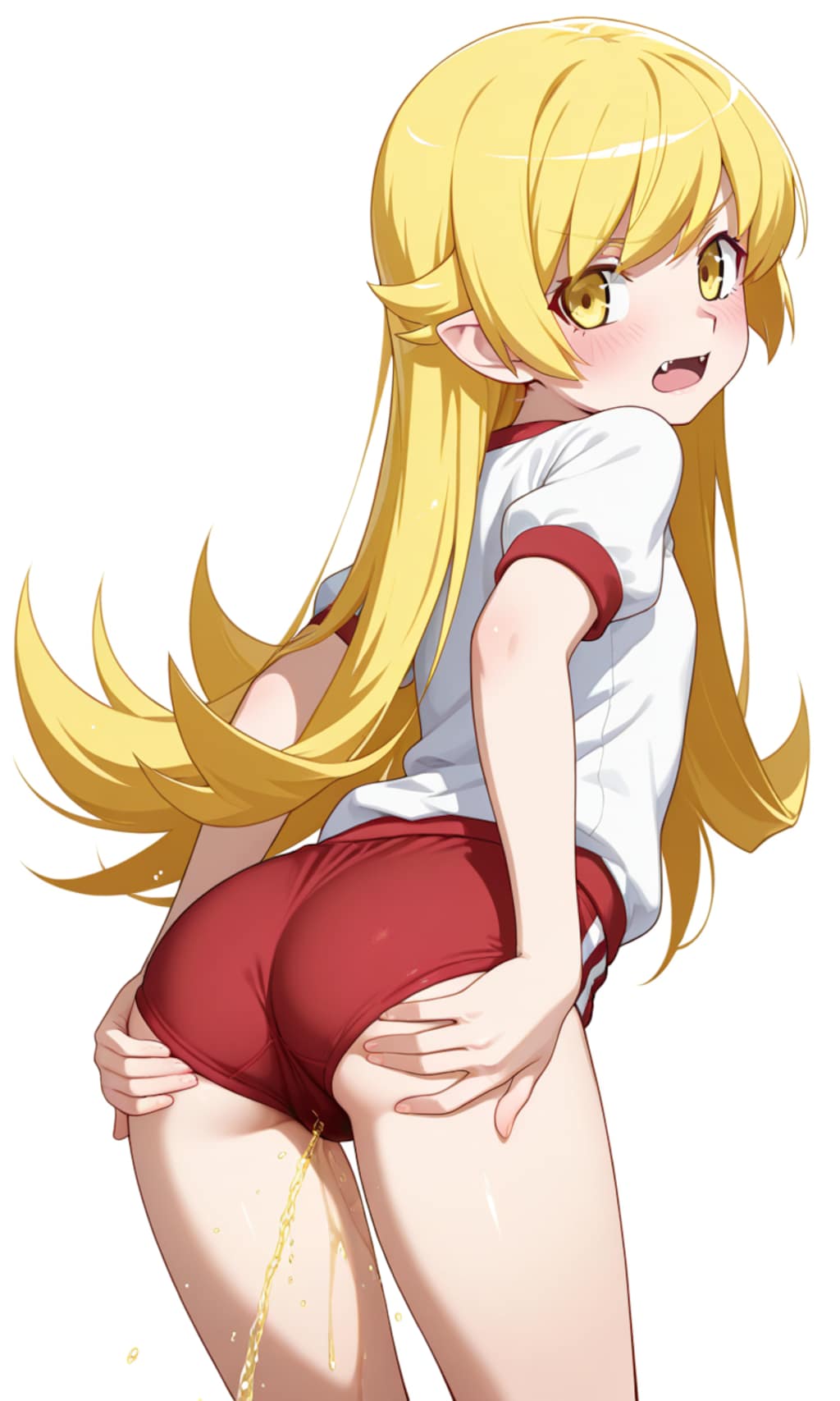 ブルマお漏らし「忍〇忍」