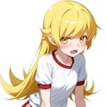ブルマお漏らし「忍〇忍」 4枚目