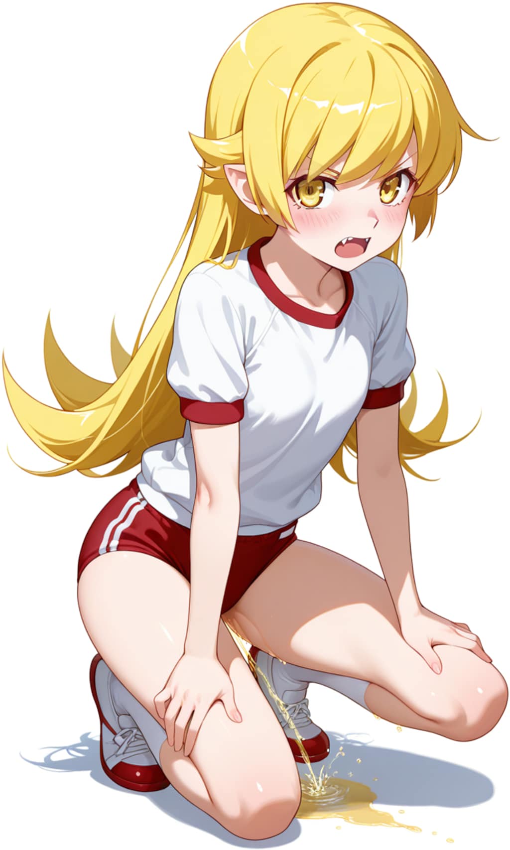 ブルマお漏らし「忍〇忍」