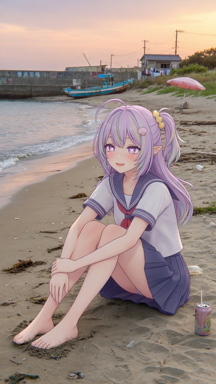もうちょい画角とポーズを変えれば良いのかな？