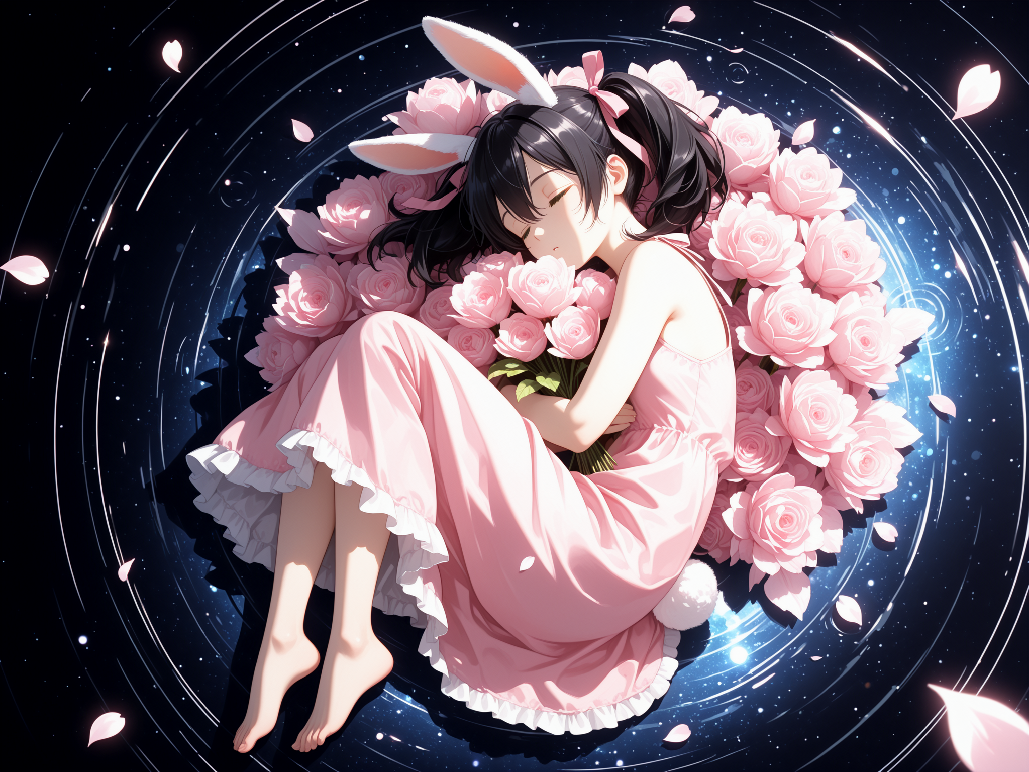 花の香りに包まれて | の人気AIイラスト・グラビア