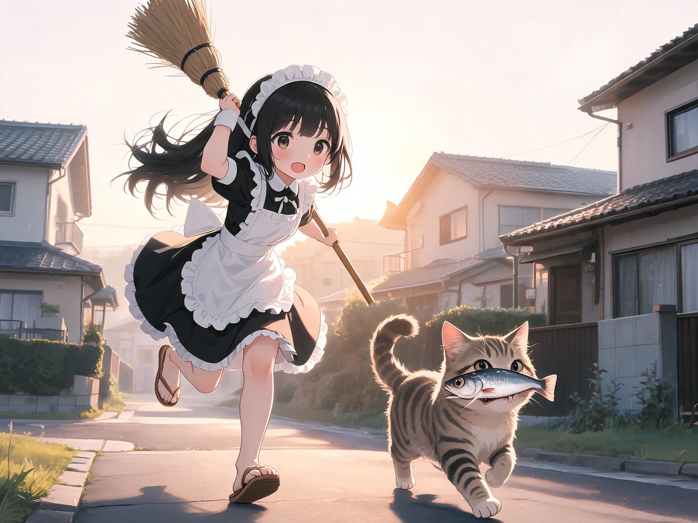 vs泥棒猫 | の人気AIイラスト・グラビア