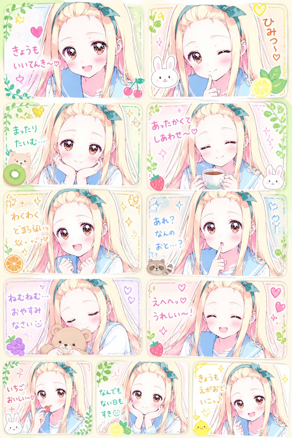 芽生ちゃんのプリクラ💖