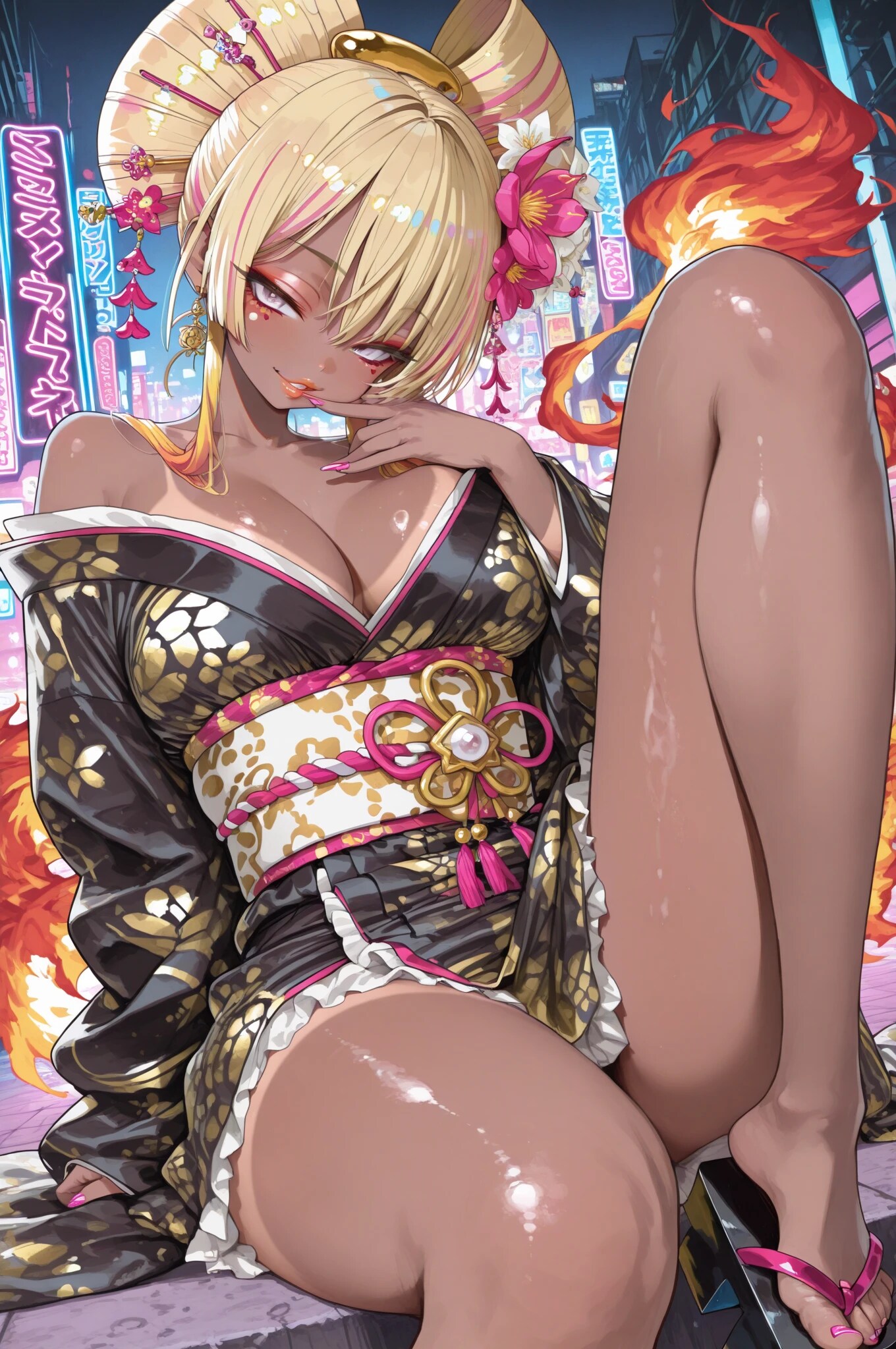 花魁ギャル(巨乳)