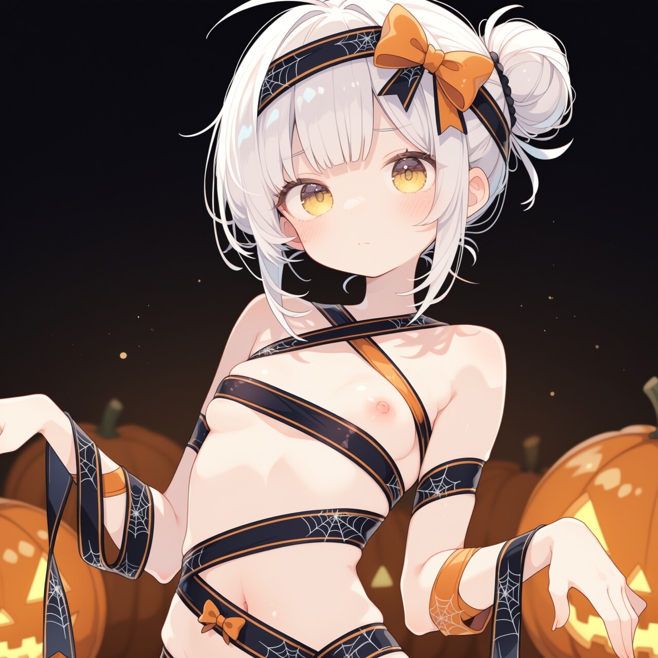 ハロウィンリボン