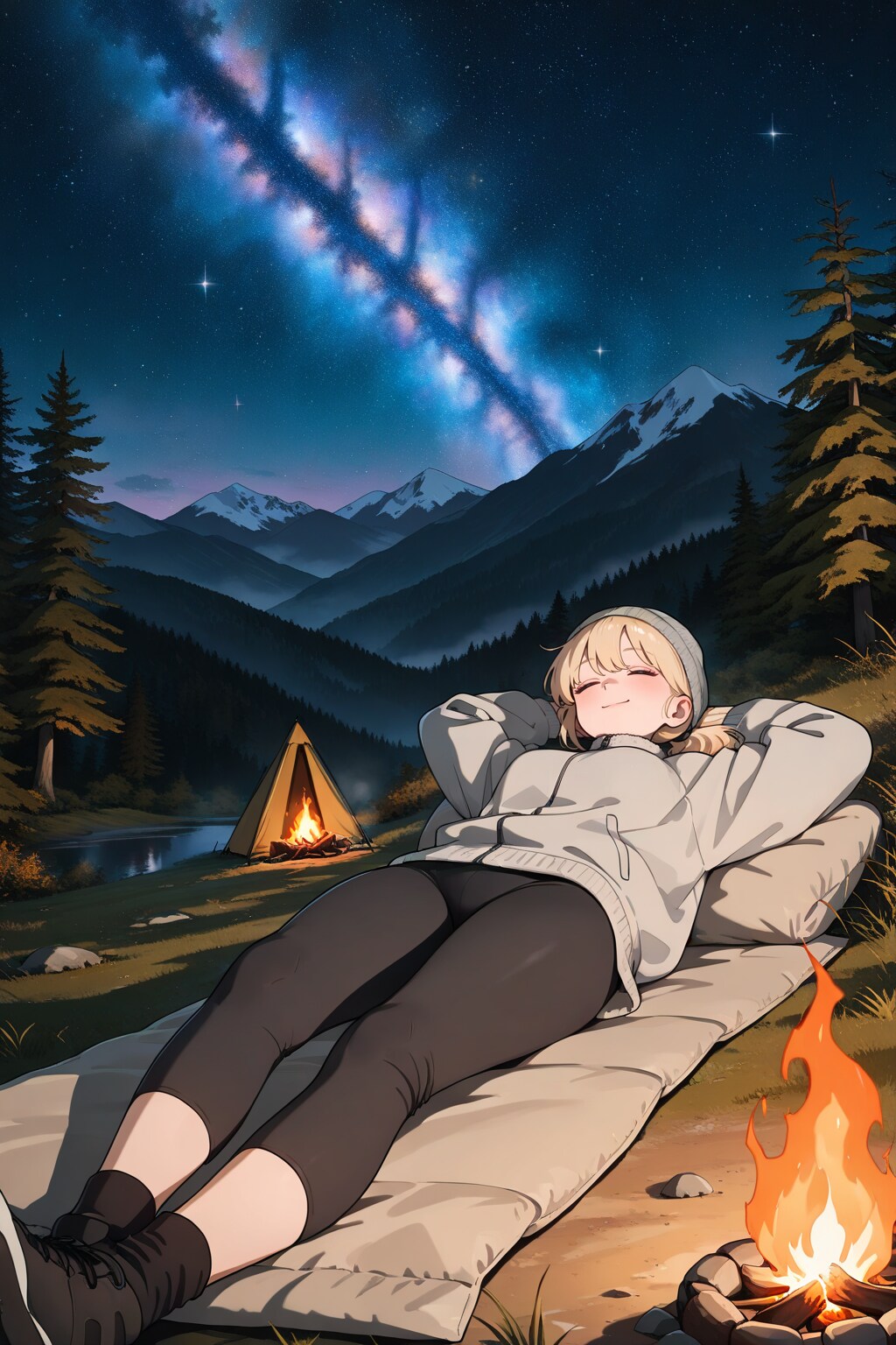 キャンプの夜