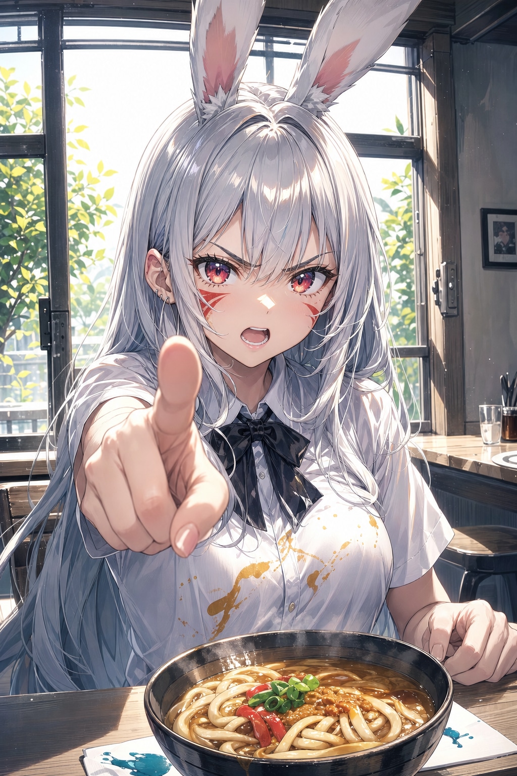どーゆーことなのです⁉️🐰💢